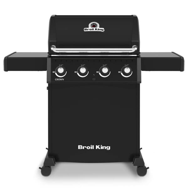 Broil King Crown 410 Black Fascia Gas BBQ PLUS FREE COVER