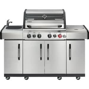 Enders Kansas II Pro 4 SIK PROFI Turbo Gas BBQ With FREE Cover