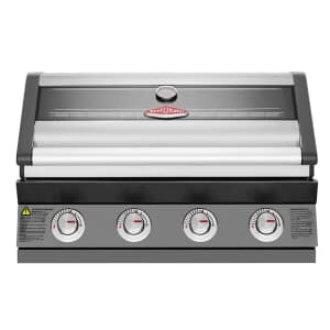 BeefEater Discovery 1600E Series Dark 4 Burner Built In Gas BBQ