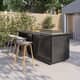 Buschbeck Derby Outdoor Kitchen Island In Grey 2
