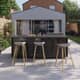 Buschbeck Derby Outdoor Kitchen Island In Grey 3