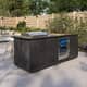 Buschbeck Derby Outdoor Kitchen Island In Grey 4