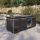 Buschbeck Derby Outdoor Kitchen Island In Grey 5