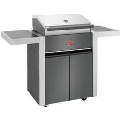 BeefEater Discovery 1700 3 Burner And Side Burner Trolley Gas BBQ