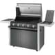 BeefEater Discovery 1700 5 Burner And Side Burner Trolley Gas BBQ 3