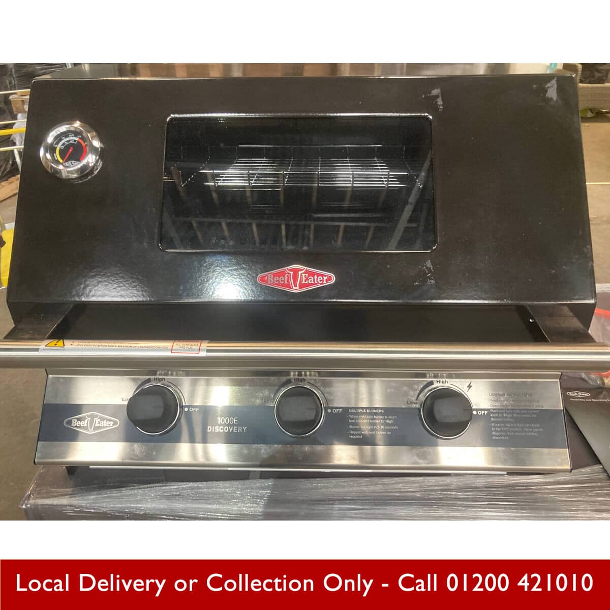 Beefeater Discovery 1000E 3 Burner Built In BBQ EX DISPLAY