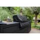 Napoleon Built In 300 Series Phantom Matte Black Propane Gas BBQ 9