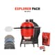 Kamado Joe Big Joe III Cart with Explorer Pack