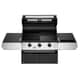 BeefEater Discovery 1200E Series 3 Burner And Side Burner Trolley Gas BBQ 3