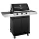 BeefEater Discovery 1200E Series 3 Burner And Side Burner Trolley Gas BBQ 1