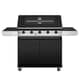 BeefEater Discovery 1200E Series 5 Burner And Side Burner Trolley Gas BBQ 2