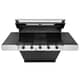 BeefEater Discovery 1200E Series 5 Burner And Side Burner Trolley Gas BBQ 3
