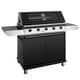 BeefEater Discovery 1200E Series 5 Burner And Side Burner Trolley Gas BBQ 1