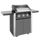 BeefEater Discovery 1600E Series 3 Burner And Side Burner Trolley Gas BBQ 1