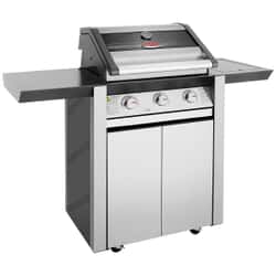 BeefEater Discovery 1600S Series 3 Burner And Side Burner Trolley Gas BBQ