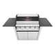 BeefEater Discovery 1600S Series 4 Burner And Side Burner Trolley Gas BBQ 3