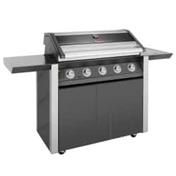 BeefEater Discovery 1600E Series 5 Burner And Side Burner Trolley Gas BBQ