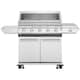 BeefEater Signature 7000 Series Classic 5 Burner And Side Burner Trolley Gas BBQ 2