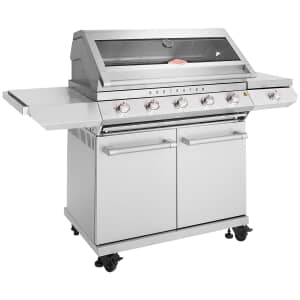 BeefEater Signature 7000 Series Classic 5 Burner And Side Burner Trolley Gas BBQ