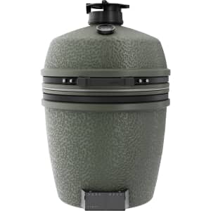 BSTRD. Pro Large Kamado BBQ Alpine Green Solo Standalone
