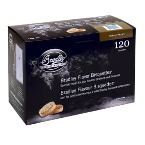 Bradley Smoker Flavour Bisquettes 120 Pack - Hickory