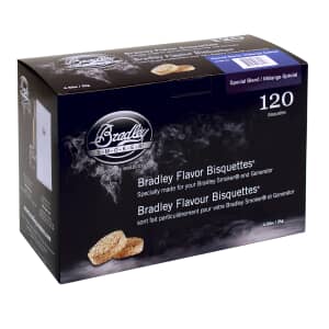 Bradley Smoker Flavour Bisquettes 120 Pack - Special Blend