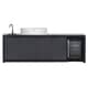Cabinex Classic Outdoor Kitchen With ProLine Series 6 Burner Roaster Hood Gas BBQ 
