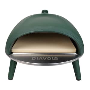 Delivita New Diavolo Gas-Fired Pizza Oven In Green