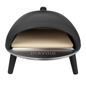 Delivita New Diavolo Gas-Fired Pizza Oven In Black