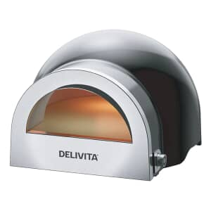 Delivita Flow Dual Fuel Clay Oven - Very Black