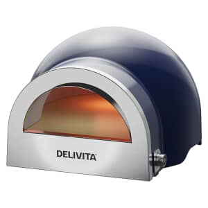 Delivita Flow Dual Fuel Clay Oven - Royal Blue