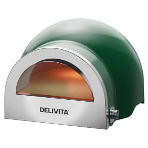 Delivita Flow Dual Fuel Clay Oven - British Racing Green