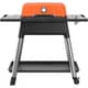 Everdure Force 2 Burner Gas BBQ Matt Orange Gen 2 with Free Cover