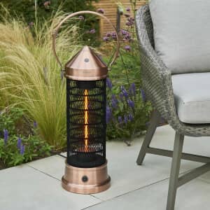 Kalos Copper Electric Lantern - Small 1500W