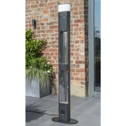 Kalos Ibiza Large Floor Standing Heater 3000w with LED Lights and Bluetooth Speaker