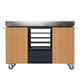 EVERDURE Pizza Preparation Station Table Wood Effect 1