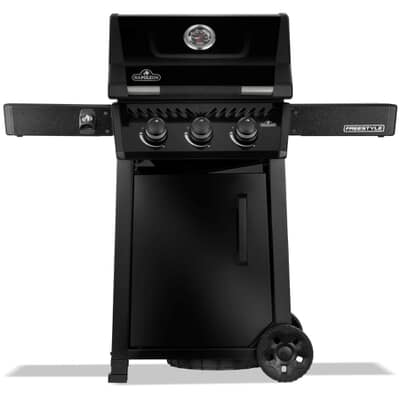 Napoleon Freestyle 365 Black with Door Gas BBQ - PLUS FREE NAPOLEON COOK BOOK