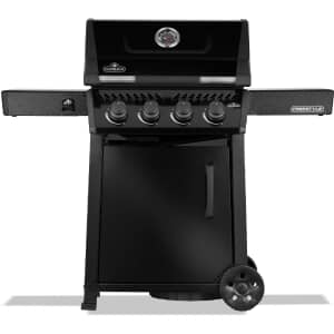 Napoleon Freestyle 425 Black with Door Gas BBQ - NEW FOR 2026