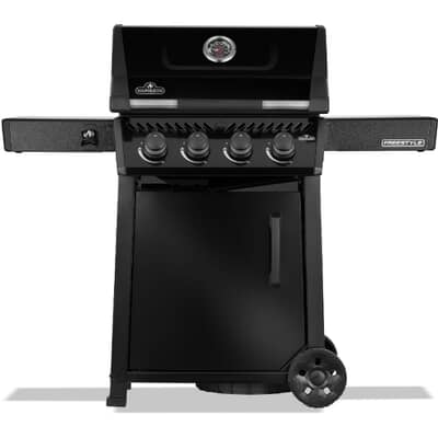 Napoleon Freestyle 425 Black with Door Gas BBQ - PLUS FREE NAPOLEON COOK BOOK