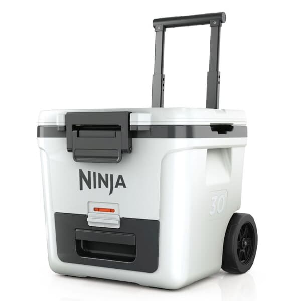 Ninja FrostVault 30QT/28L Wheeled Cooler with Dry Zone White