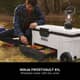 Ninja FrostVault 65QT/61L Wheeled Cooler with Dry Zone White 4