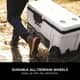 Ninja FrostVault 65QT/61L Wheeled Cooler with Dry Zone White 5