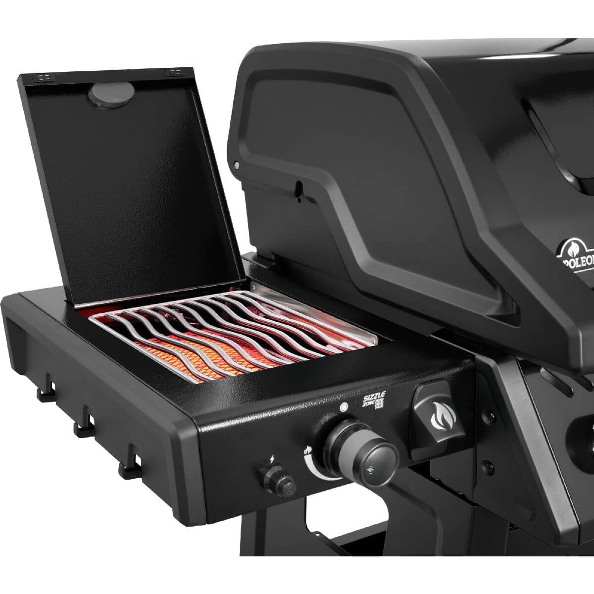 Napoleon Freestyle 365 Black with Infrared Side Burner And Door