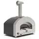 Alfa Forni Futuro 2 Pizze Hybrid Pizza Oven Silver Black 2