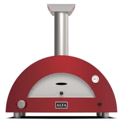 Alfa Forni Moderno 2 Pizze Hybrid Pizza Oven - Antique Red