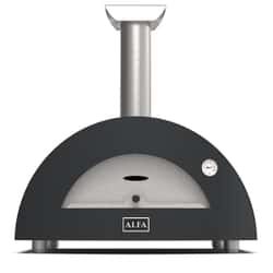 Alfa Forni Moderno 2 Pizze Wood Fired Pizza Oven - Artesian Grey