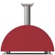 Alfa Forni Moderno 2 Pizze Wood Fired Pizza Oven - Antique Red 5