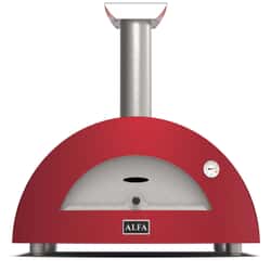 Alfa Forni Moderno 2 Pizze Wood Fired Pizza Oven - Antique Red
