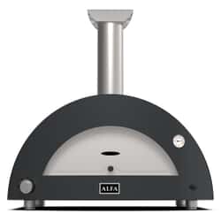 Alfa Forni Moderno 3 Pizze Hybrid Pizza Oven - Ardesia Grey