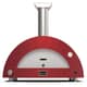 Alfa Forni Moderno 3 Pizze Hybrid Pizza Oven - Antique Red 1